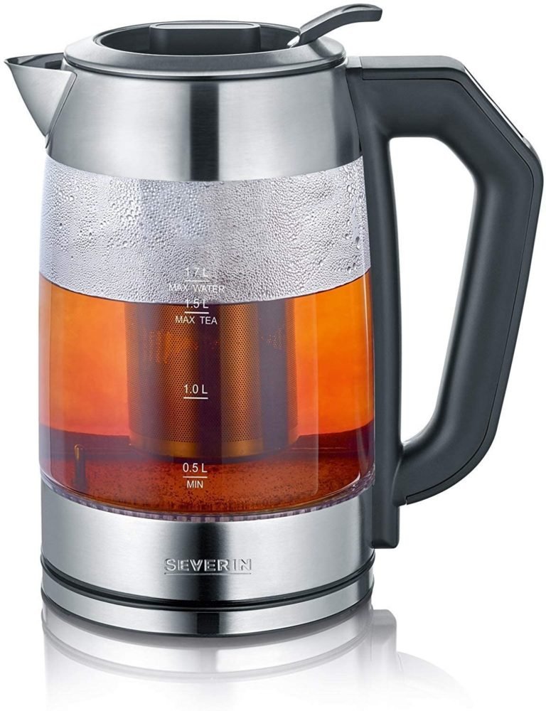 Théière électrique Turque 3L - Samovar 2 Niveaux 2000W - Maintien Au Chaud - Acier Inoxydable - Pour Thé Et Café - 6