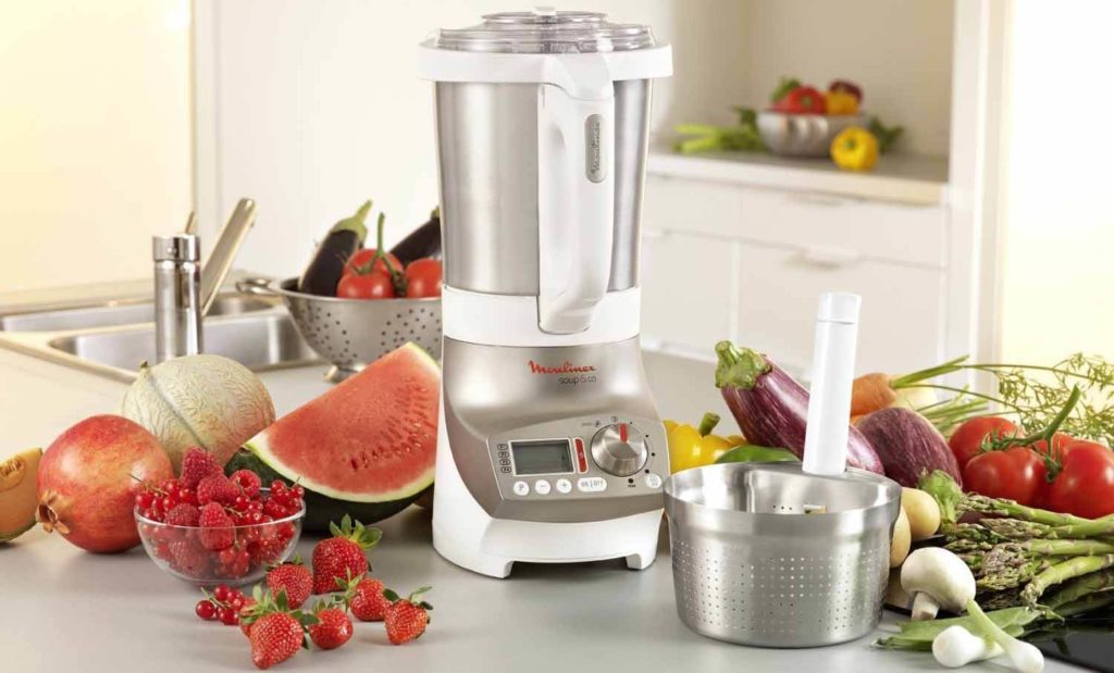 Blender Chauffant Qilive Q.5982 - Soupe Maker 1000W 1L - Neuf Sous Garantie